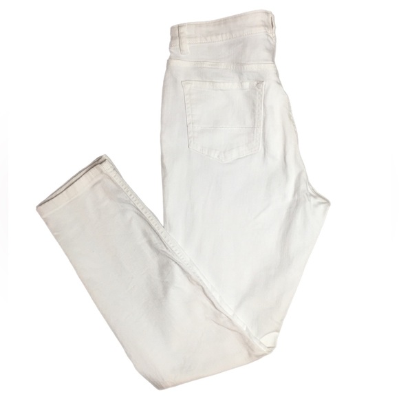 Trenery white high rise jeans. Slim fit. Size 12 - Picture 2 of 12